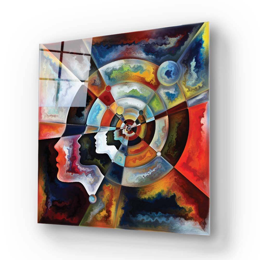 Mind Expansion Glass Wall Art - CreoGlass E-Shop
