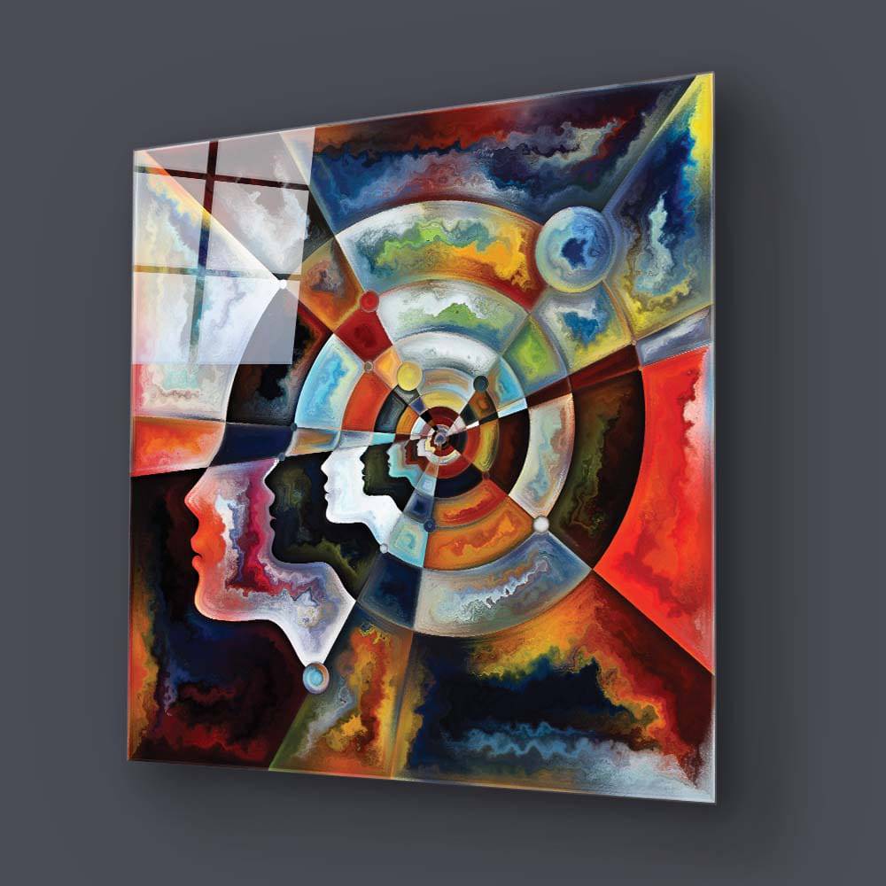 Mind Expansion Glass Wall Art - CreoGlass E-Shop