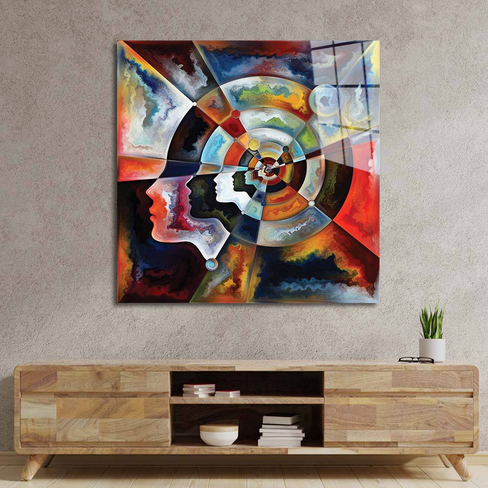 Mind Expansion Glass Wall Art - CreoGlass E-Shop