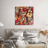 Musical Fill Glass Wall Art - CreoGlass E-Shop