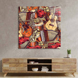 Musical Fill Glass Wall Art - CreoGlass E-Shop