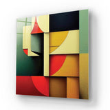 Stacking Cubist Glass Wall Art - CreoGlass E-Shop