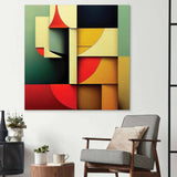Stacking Cubist Glass Wall Art - CreoGlass E-Shop