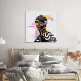 Vandalised Greek Statue 2 Glass Wall Art - CreoGlass E-Shop