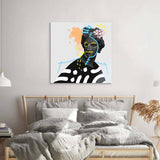 Vandalised Greek Statue 4 Glass Wall Art - CreoGlass E-Shop
