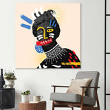 Vandalised Greek Statue Glass Wall Art - CreoGlass E-Shop