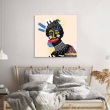 Vandalised Greek Statue Glass Wall Art - CreoGlass E-Shop