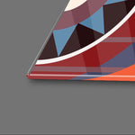 Abstract Dirty Dog Glass Wall Art - CreoGlass E-Shop