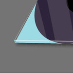 Abstract Drunk Women Glass Wall Art - CreoGlass E-Shop