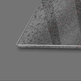 Abstract Grey Marble Glass Wall Art - CreoGlass E-Shop