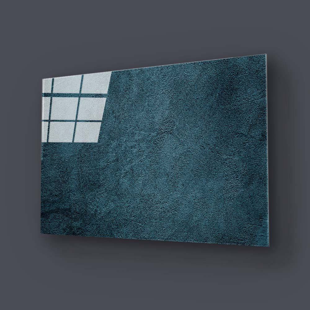 Abstract Grunge Wall Texture Glass Wall Art - CreoGlass E-Shop