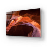 Antelope Canyon, Arizona 2 Glass Wall Art - CreoGlass E-Shop