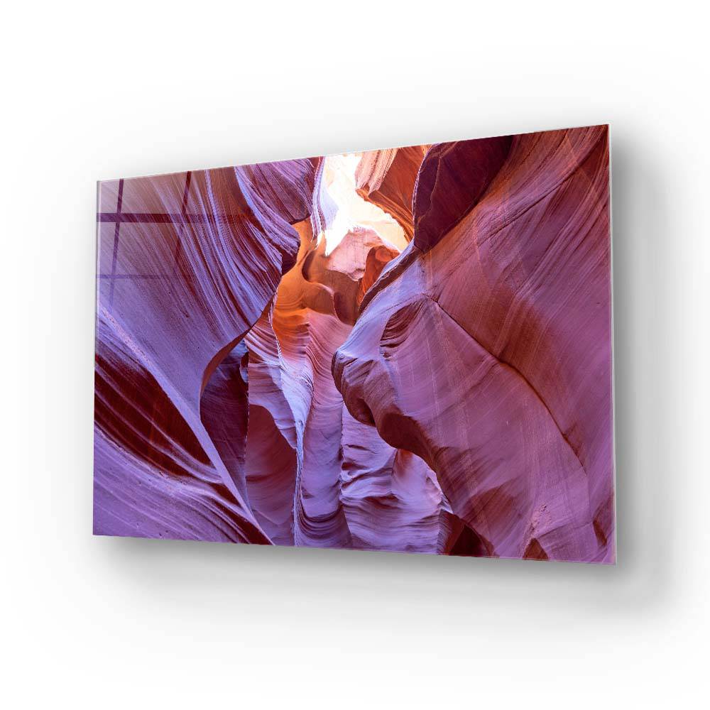 Antelope Canyon, Arizona 3 Glass Wall Art - CreoGlass E-Shop