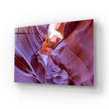 Antelope Canyon, Arizona 3 Glass Wall Art - CreoGlass E-Shop