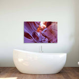 Antelope Canyon, Arizona 3 Glass Wall Art - CreoGlass E-Shop
