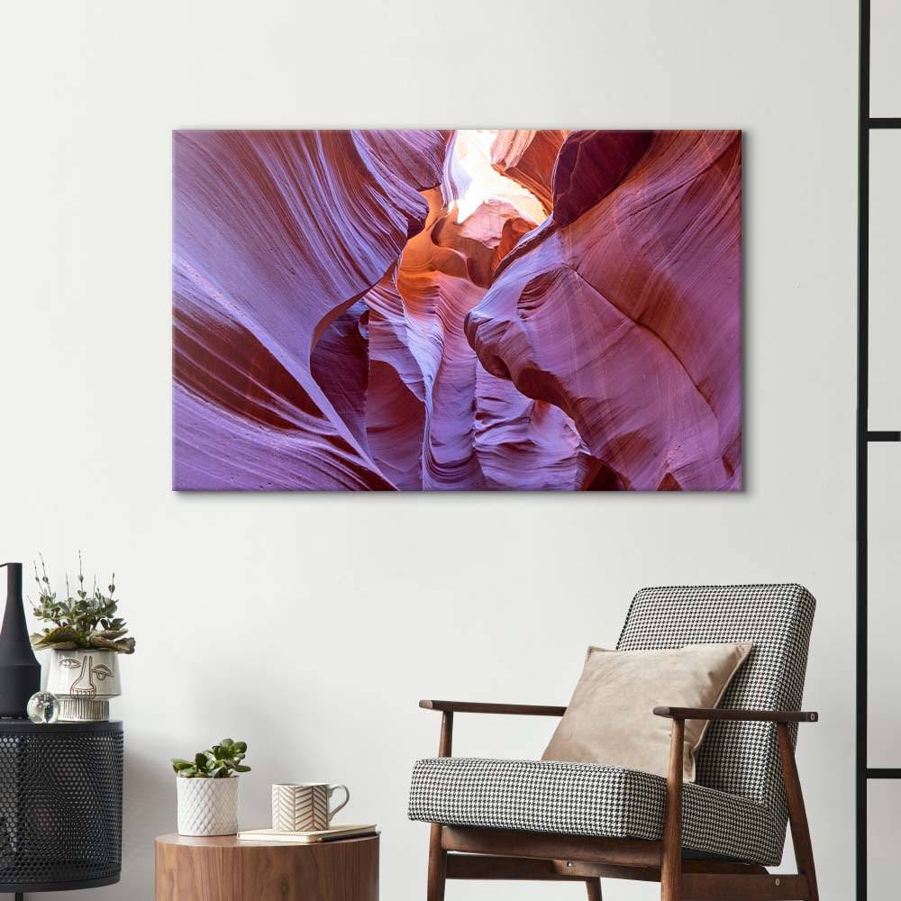 Antelope Canyon, Arizona 3 Glass Wall Art - CreoGlass E-Shop