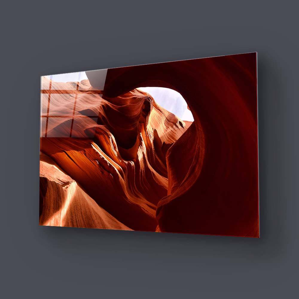 Antelope Canyon, Arizona Glass Wall Art - CreoGlass E-Shop