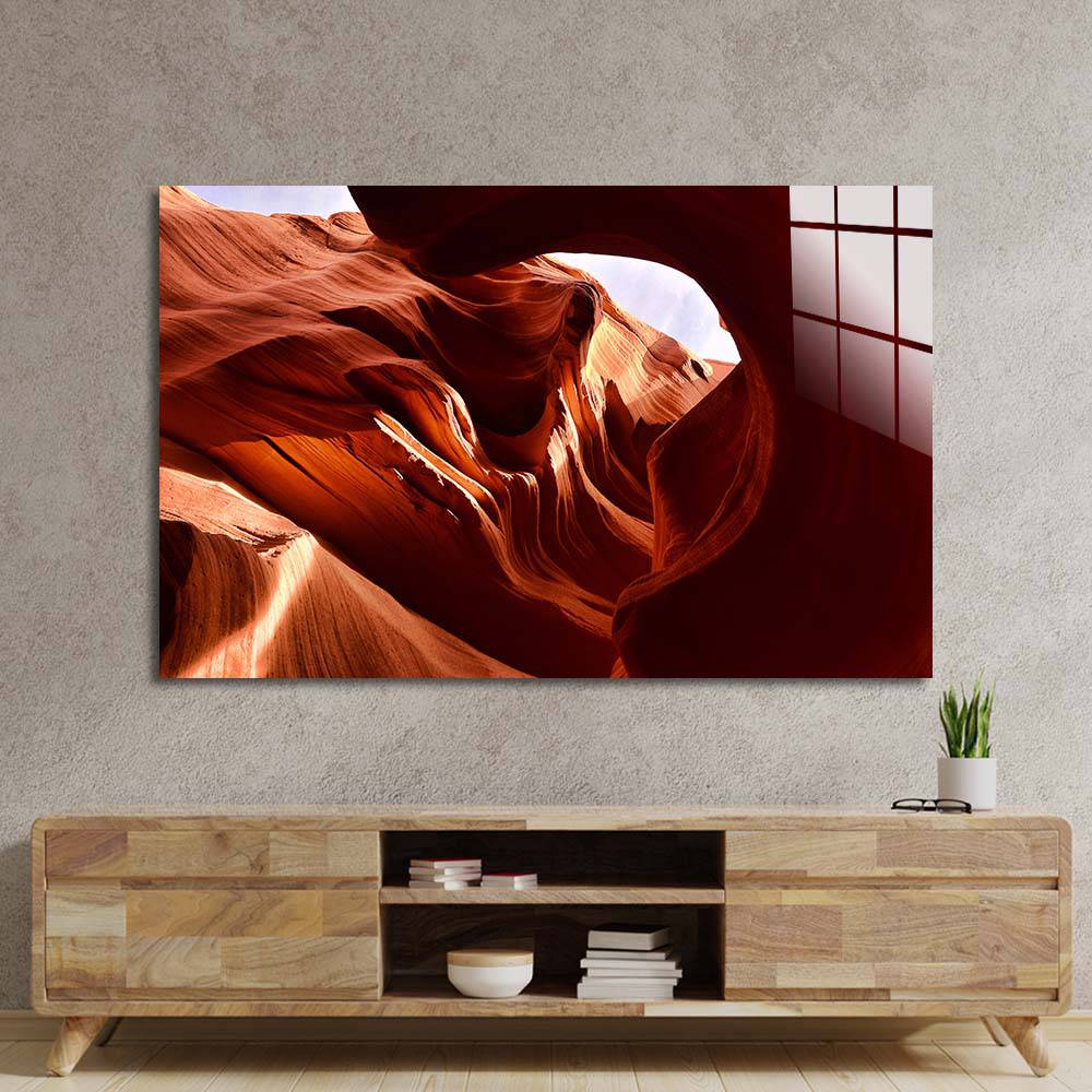 Antelope Canyon, Arizona Glass Wall Art - CreoGlass E-Shop