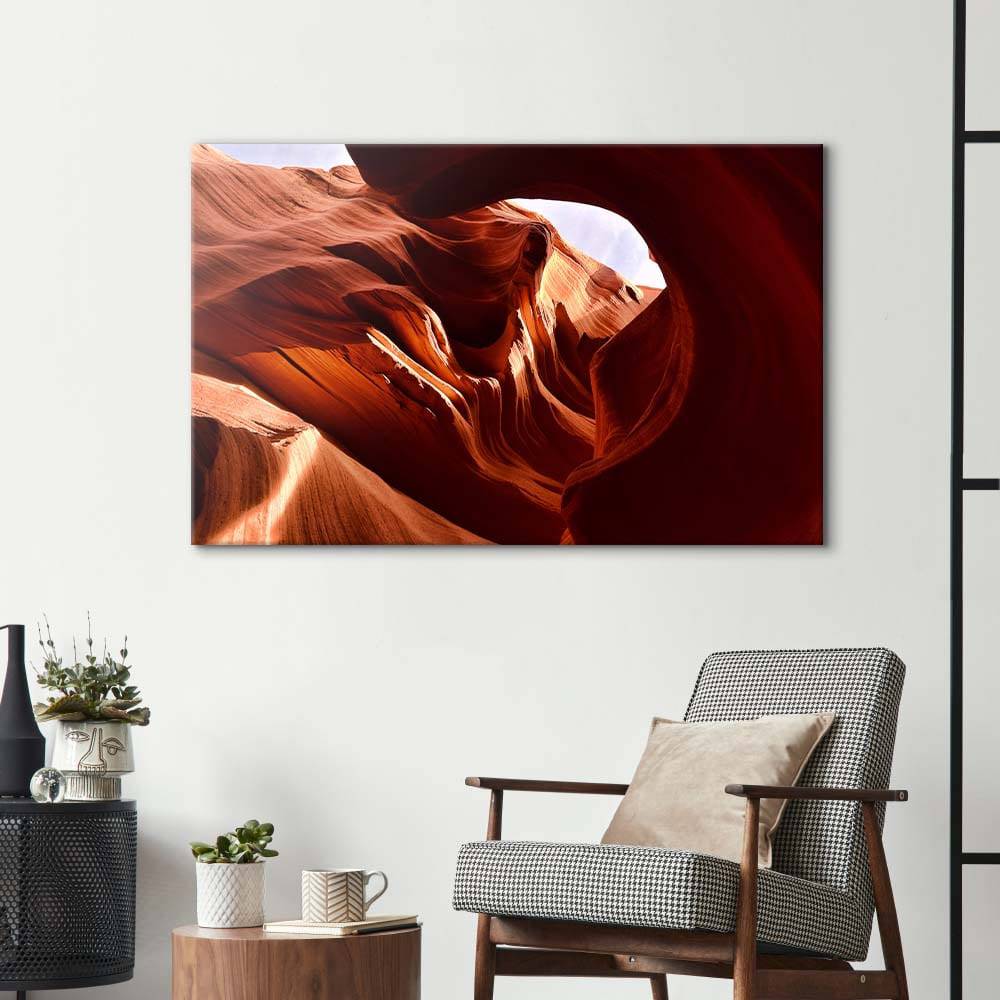 Antelope Canyon, Arizona Glass Wall Art - CreoGlass E-Shop