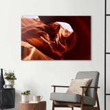 Antelope Canyon, Arizona Glass Wall Art - CreoGlass E-Shop