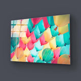 Balloons Sky Glass Wall Art - CreoGlass E-Shop