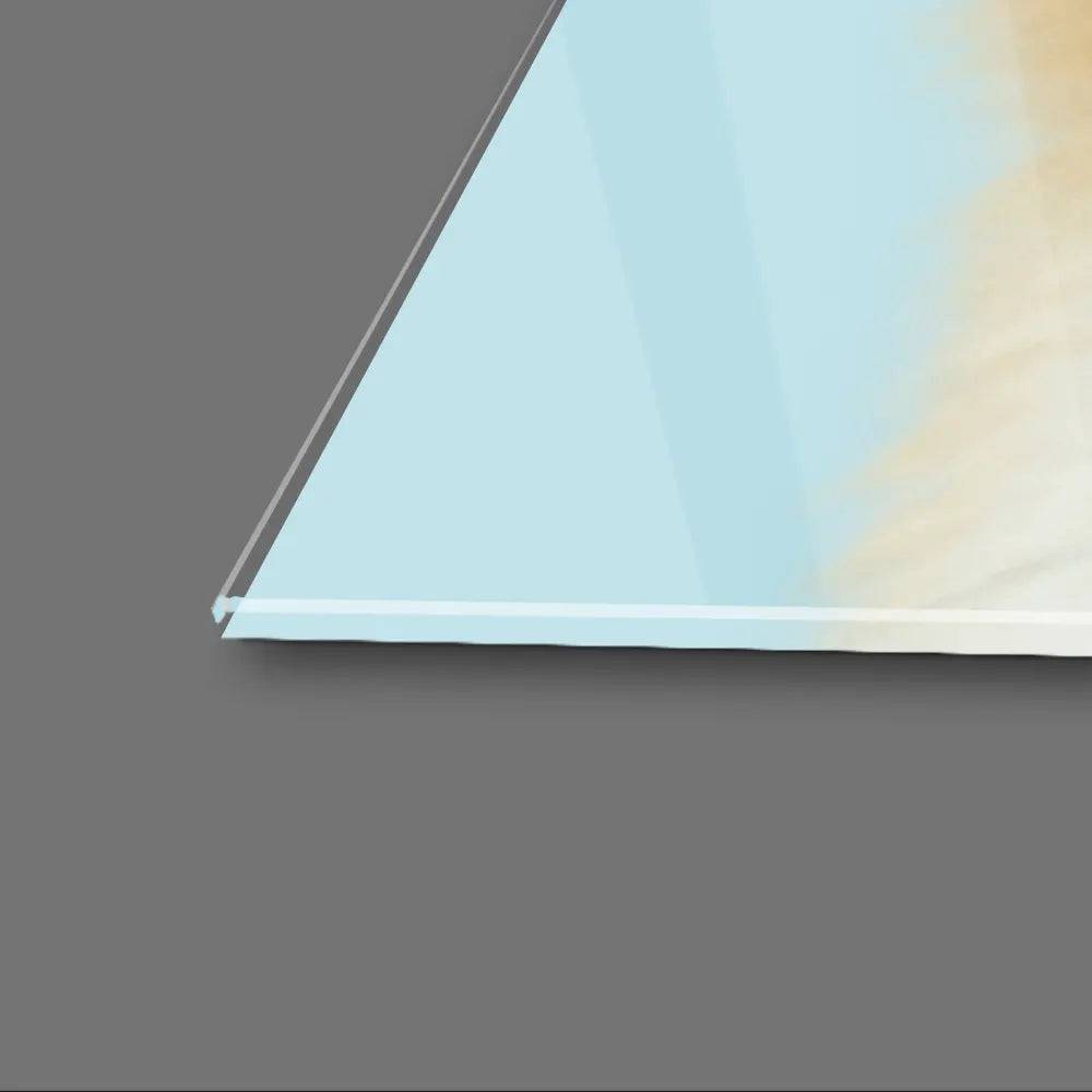 Banner Closeup Three Hide Dogs Head Glass Wall Art - CreoGlass E-Shop