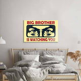 Big Brother Is Watching You Glass Wall Art - CreoGlass E-Shop