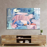 Cat under Water Glass Wall Art - CreoGlass E-Shop