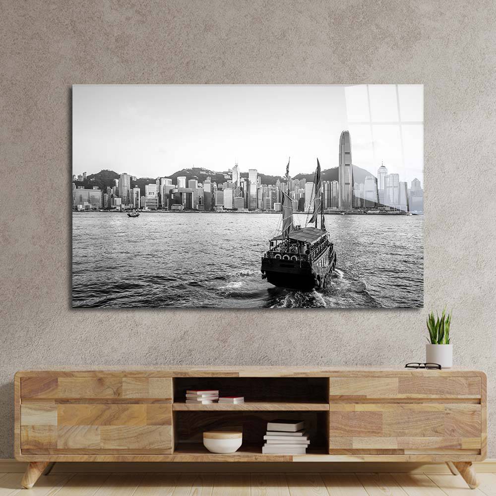 City Skyline Glass Wall Art - CreoGlass E-Shop