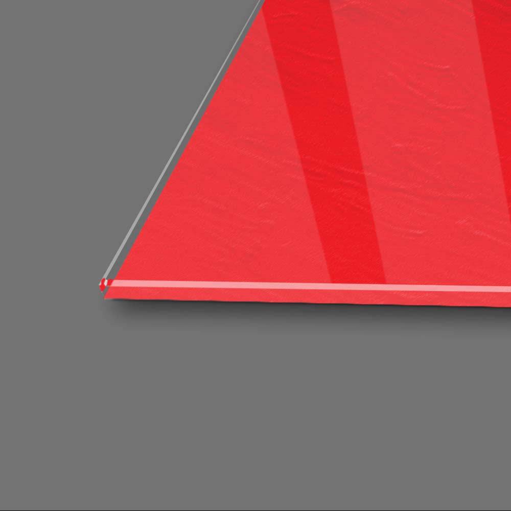 Contrasting Cubism 2 Glass Wall Art - CreoGlass E-Shop