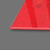 Contrasting Modern Abstract Glass Wall Art - CreoGlass E-Shop