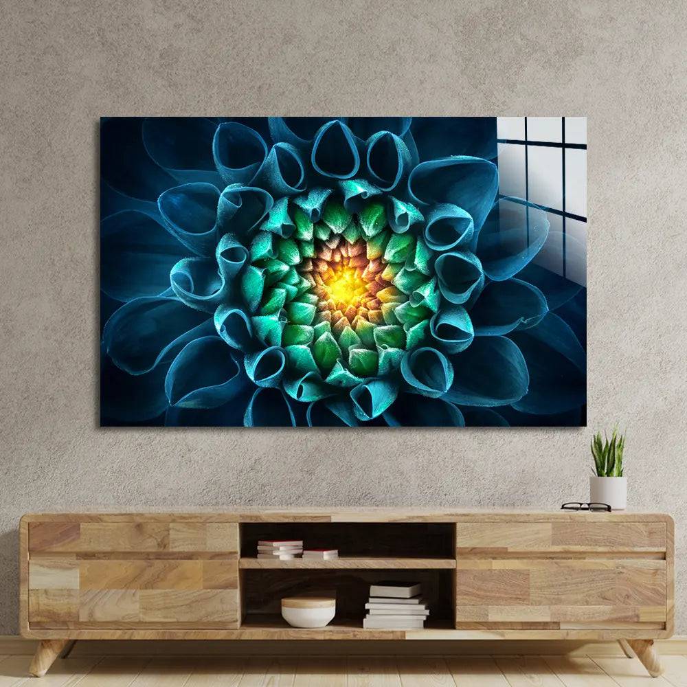 Dahila Glass Wall Art - CreoGlass E-Shop