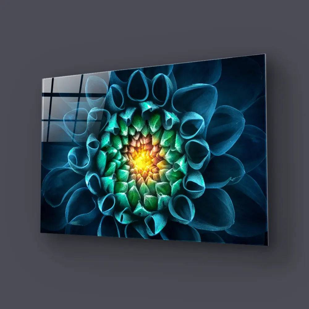 Dahila Glass Wall Art - CreoGlass E-Shop