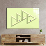 Impossible Geometry Glass Wall Art - CreoGlass E-Shop