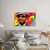 Jazz Man Glass Wall Art - CreoGlass E-Shop