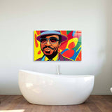 Jazz Man Glass Wall Art - CreoGlass E-Shop