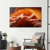 Lower Antelope Canyon National Park Glass Wall Art - CreoGlass E-Shop