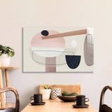 Minimalist Abstract Pebbles Glass Wall Art - CreoGlass E-Shop