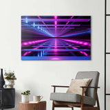 Neon Passage Glass Wall Art - CreoGlass E-Shop