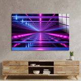 Neon Passage Glass Wall Art - CreoGlass E-Shop