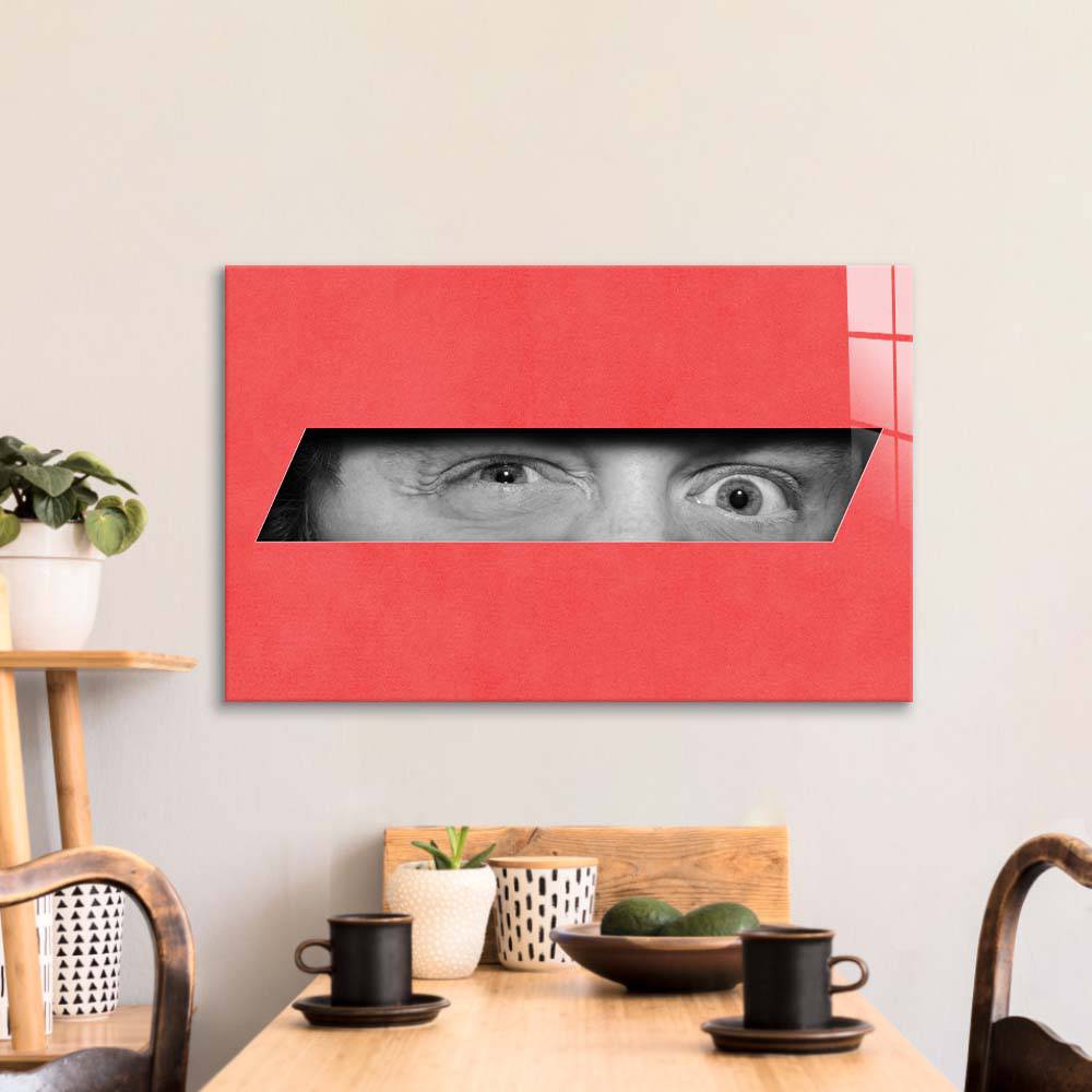Peek-a-boo Glass Wall Art - CreoGlass E-Shop