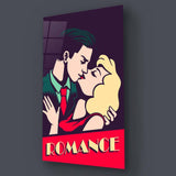 Retro Romance Glass Wall Art - CreoGlass E-Shop
