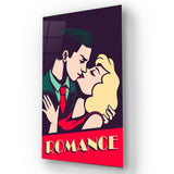 Retro Romance Glass Wall Art - CreoGlass E-Shop