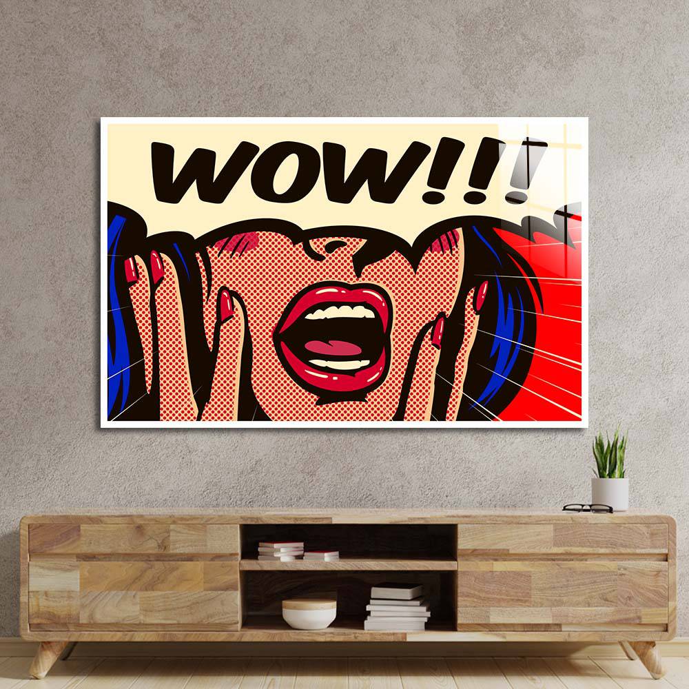 Retro Suprise Glass Wall Art - CreoGlass E-Shop