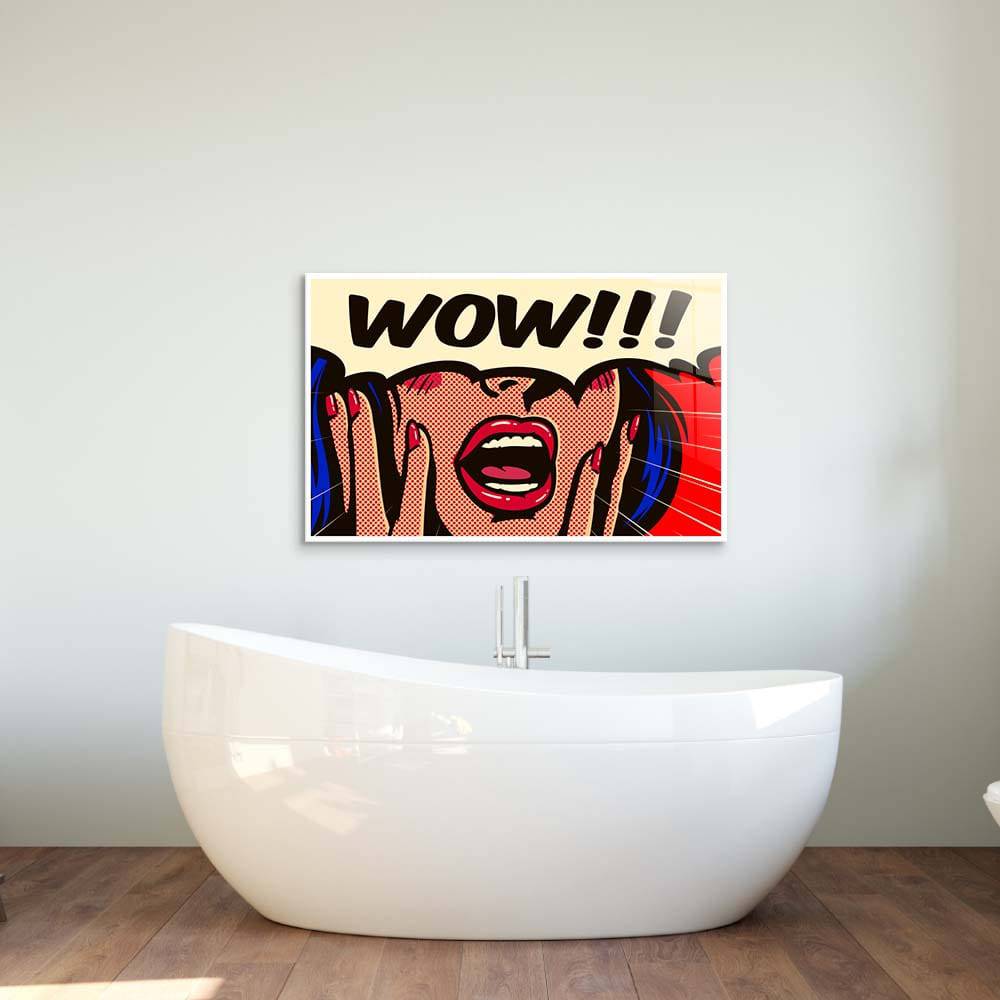 Retro Suprise Glass Wall Art - CreoGlass E-Shop