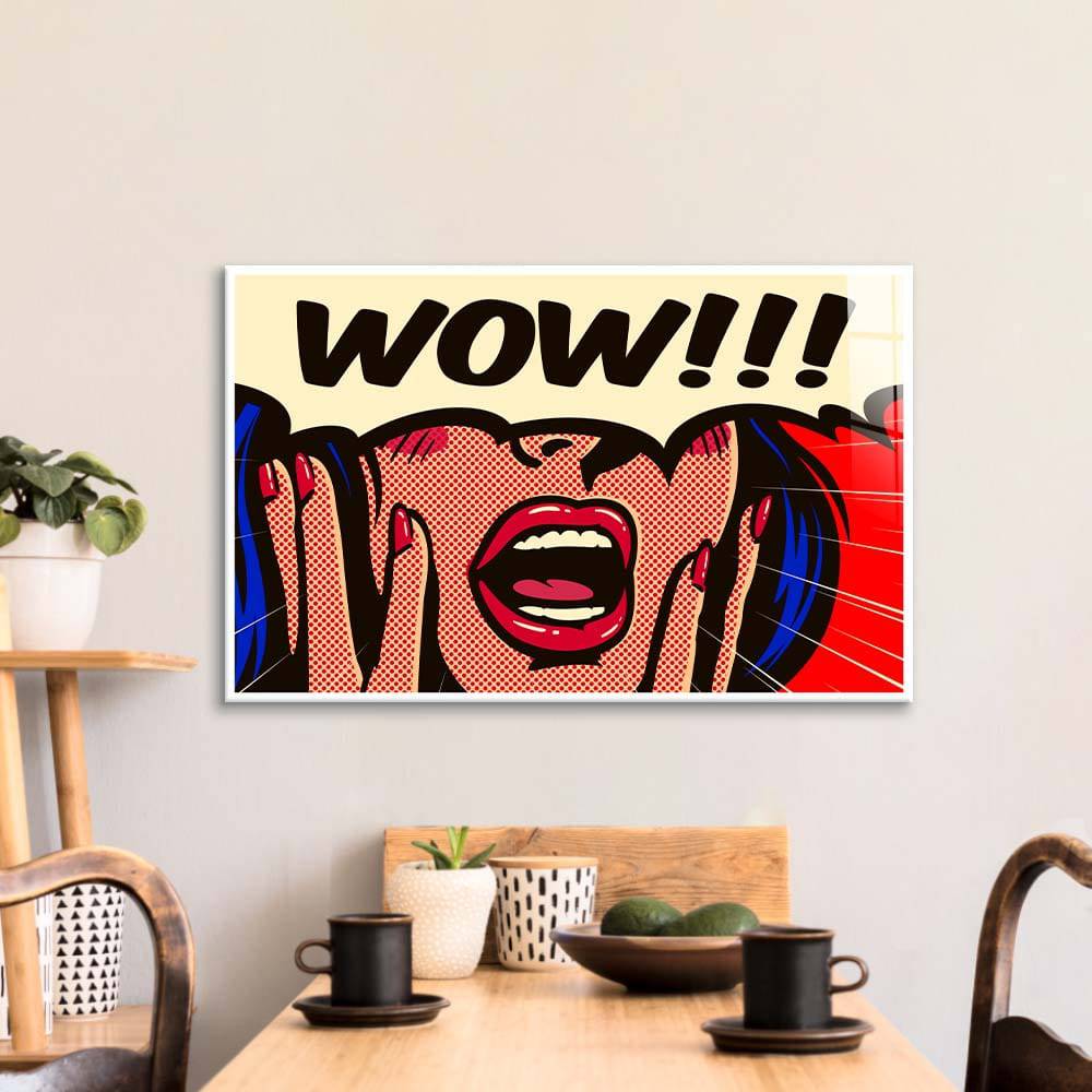 Retro Suprise Glass Wall Art - CreoGlass E-Shop
