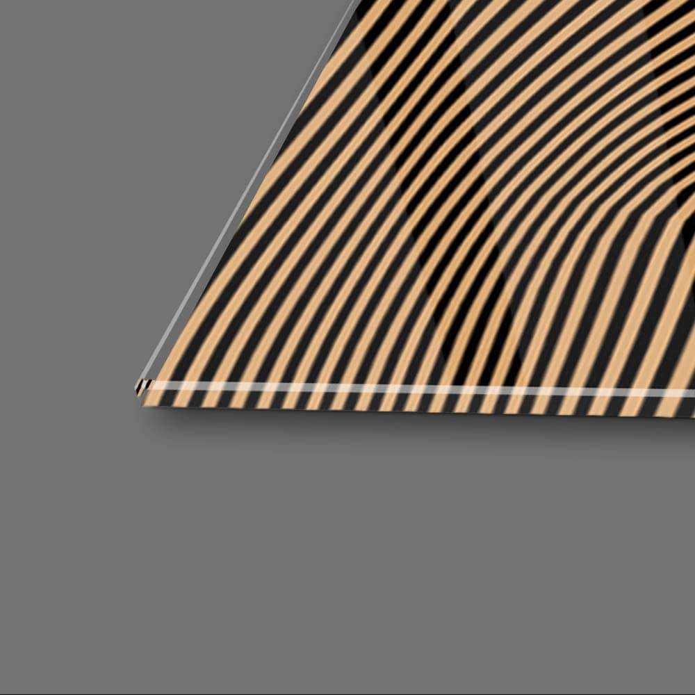 Vaporwave Statue Glass Wall Art - CreoGlass E-Shop