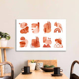 Watercolour Abstractions Glass Wall Art - CreoGlass E-Shop