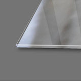 White Bengal Tiger Closeup Glass Wall Art - CreoGlass E-Shop