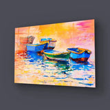 Brunette Woman Glass Wall Art - CreoGlass E-Shop